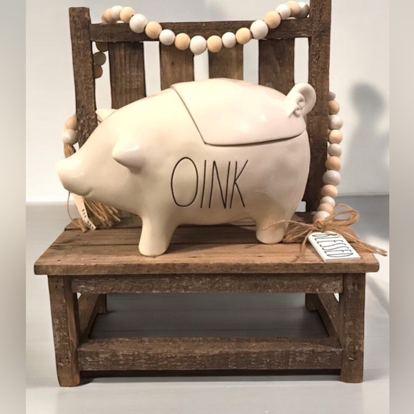 COPY - Hobby Lobby Wooden Bench - Picture 3 of 4